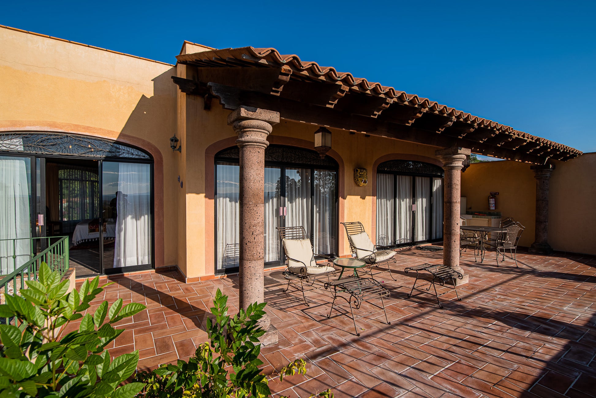 Panoramic terrace